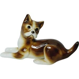 Vintage Ceramic Brown Boxer Dog Figurine in excellent condition Hagen Renaker??